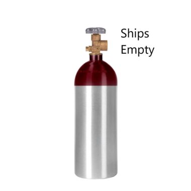 New 15 Cu Ft Aluminum Neon Xenon Cylinder Tank
