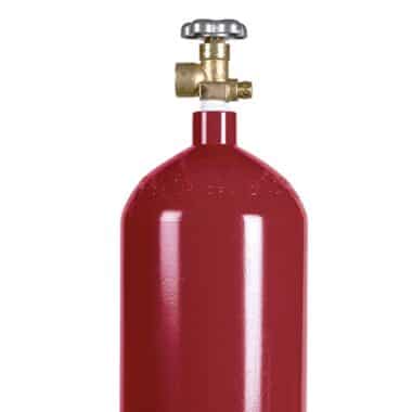 60 Steel CGA580 Nitrogen Inert Cylinder GCS 2