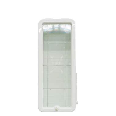5LB Fire Extinguisher Cabinet - White