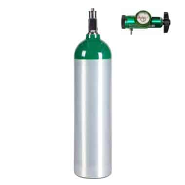 Medical D Cylinder with Regulator
