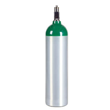 Gas Cylinder Source MD Aluminum Medical Oxygen Cylinder