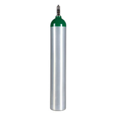 Gas Cylinder Source ME Aluminum Medical Oxygen Cylinder